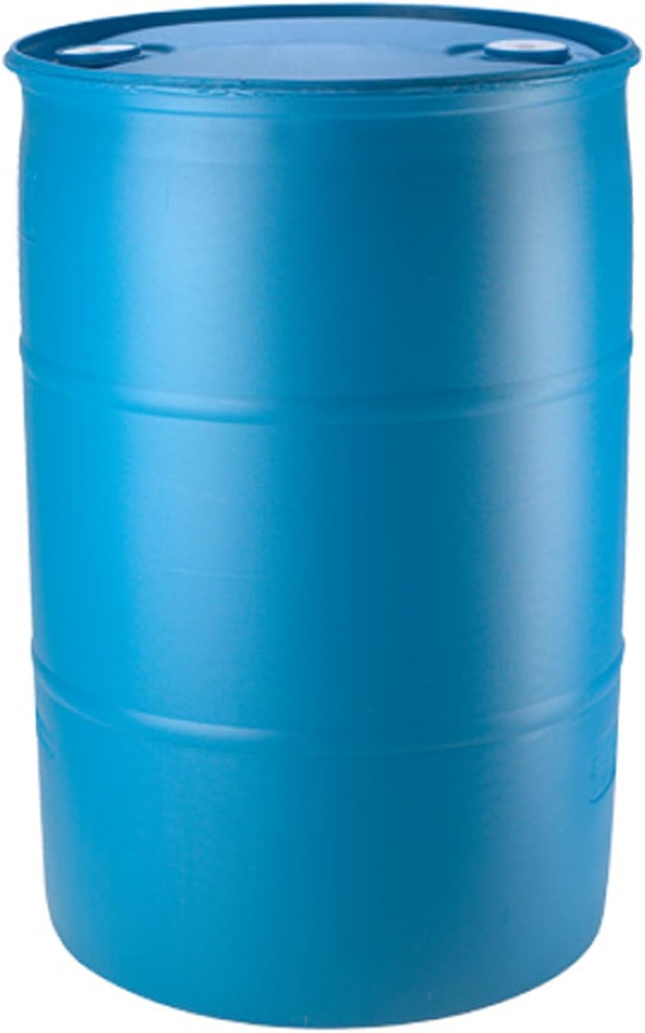 Food Storage Drums - ถังเก็บน้ำฉุกเฉิน ความจุขนาดใหญ่ สำหรับเก็บน้ำฝนกลางแจ้งและรดน้ำต้นไม้ในสวน ถังเก็บน้ำสำหรับงานหนัก เกรดอาหาร สีฟ้าคลาสสิก