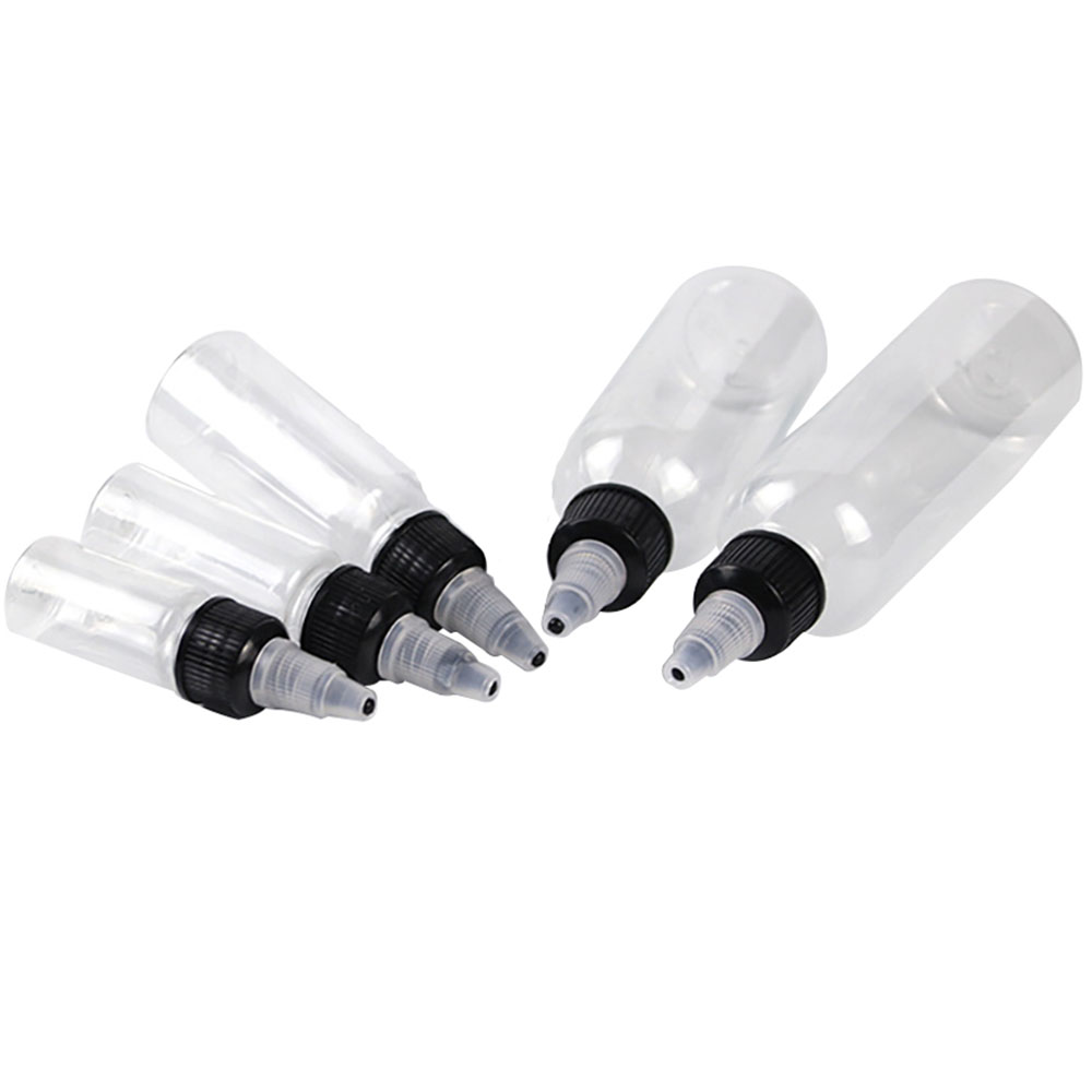 Condiment Squeeze Bottle - ขวดบีบซอสขนาด 10/30/60/80/100 มล. พร้อมหัวบีบสำหรับซอสมะเขือเทศ ซอสบาร์บีคิว น้ำมันมะกอก