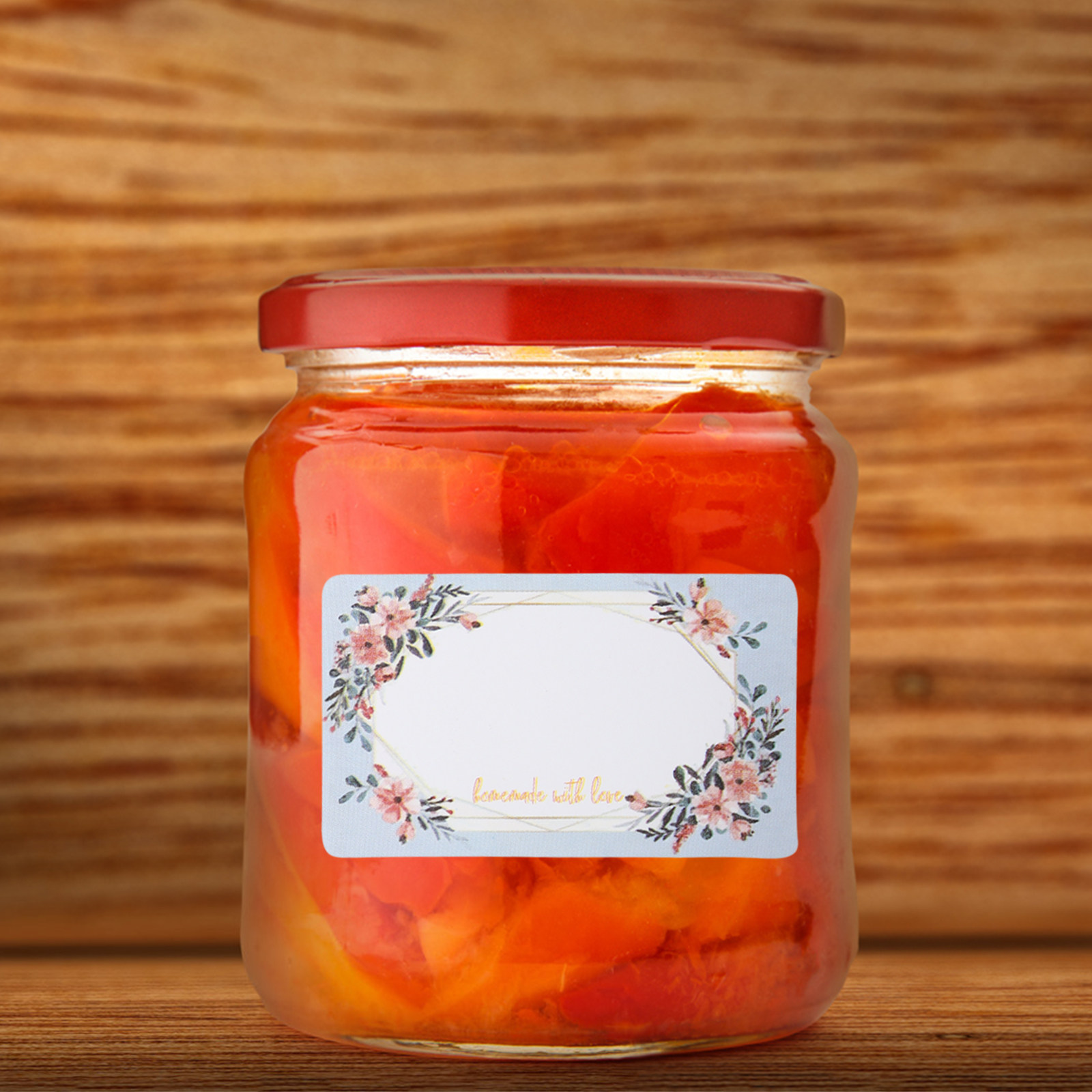 Food Storage Expiration Dates - สติกเกอร์ฉลากชื่อแบบเปล่า 3 ม้วน ลายดอกไม้ สำหรับติดขวดในครัวเรือน ใช้สำหรับจัดเก็บอาหาร
