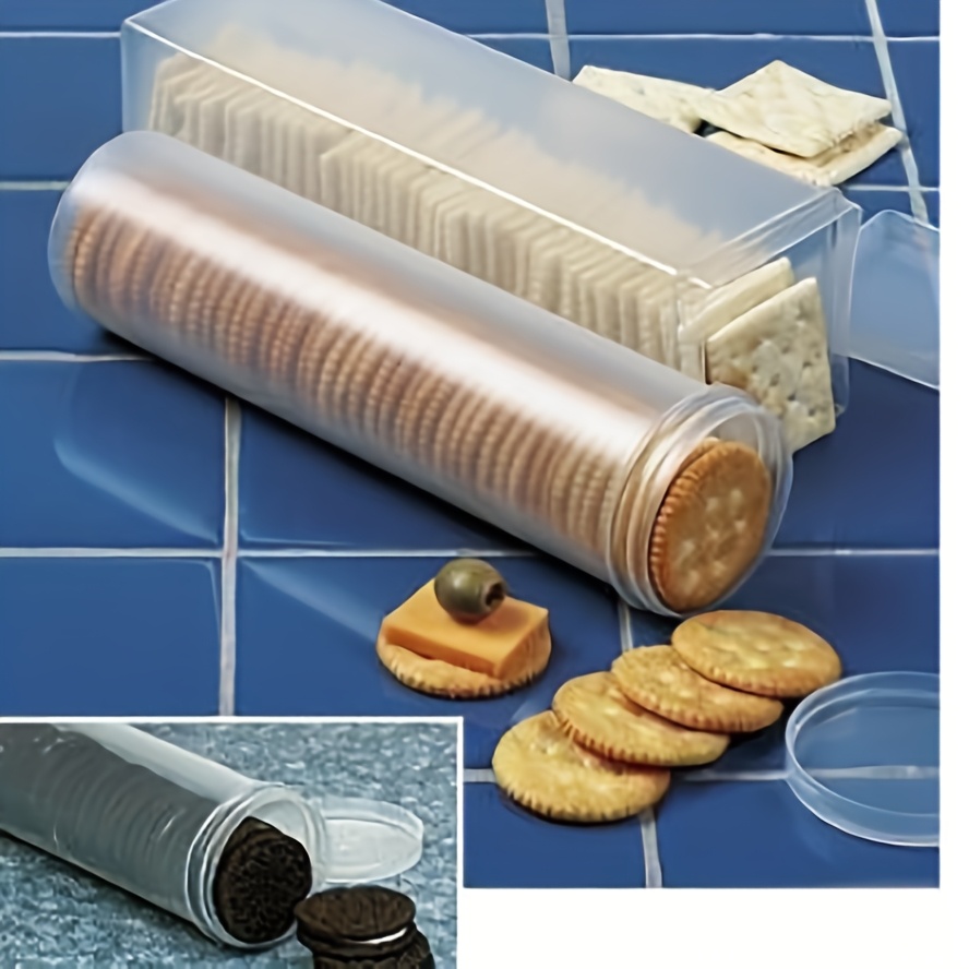 Food Storage Containers Plastic Box - กล่องเก็บอาหารทรงสี่เหลี่ยมใสแบบมีฝาปิด - กล่องจัดระเบียบในครัวแบบพลาสติกนำกลับมาใช้ใหม่ได้สำหรับพาสต้า บิสกิต ขนมขบเคี้ยว