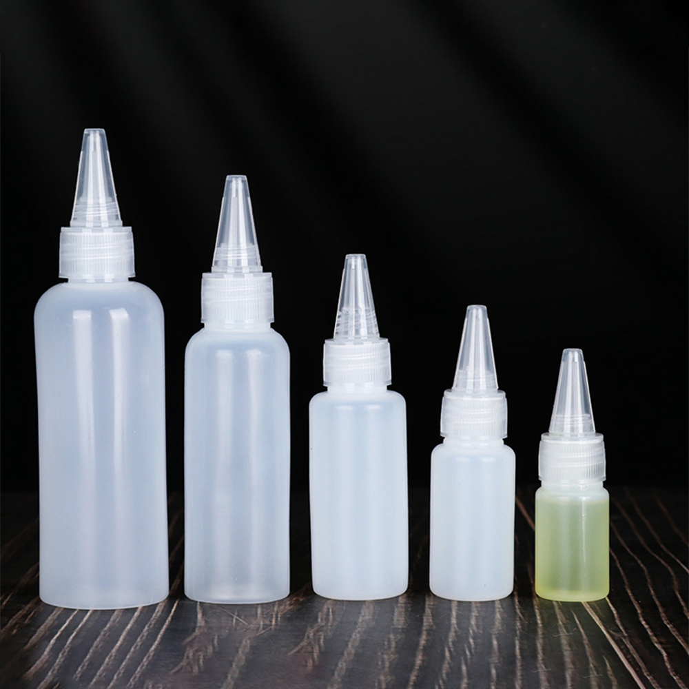 Condiment Squeeze Bottle - 50/100ชิ้นบีบ Bottle10ml 20มล. 30มล. 50มล. 60มล.
