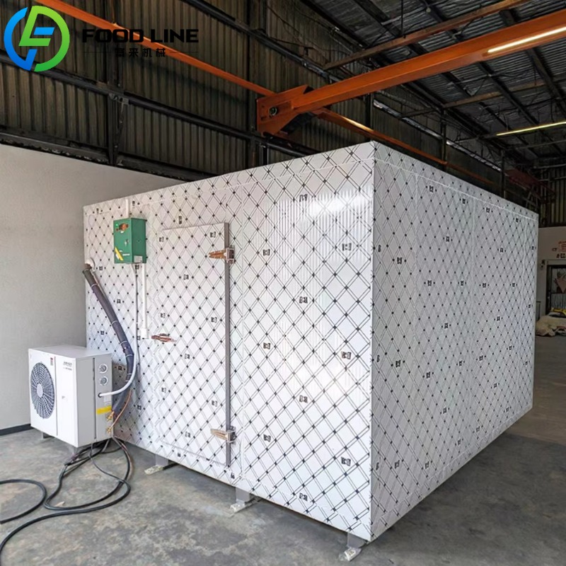 Food Storage Freezer - ตู้แช่เย็นแบบกำหนดเองสำหรับเก็บอาหารเย็น ห้องเย็นสำหรับเนื้อสัตว์และขนมขบเคี้ยว ชุดเครื่องทำความเย็นสำหรับการแปรรูปและจัดเก็บอาหาร