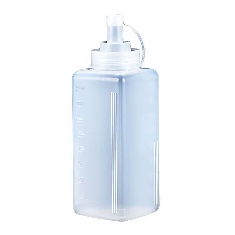 Condiment Squeeze Bottle - ขวดบีบซอสขนาด 600/800/1000 มล. ปากกว้าง ป้องกันฝุ่น สำหรับใส่เครื่องปรุงรส