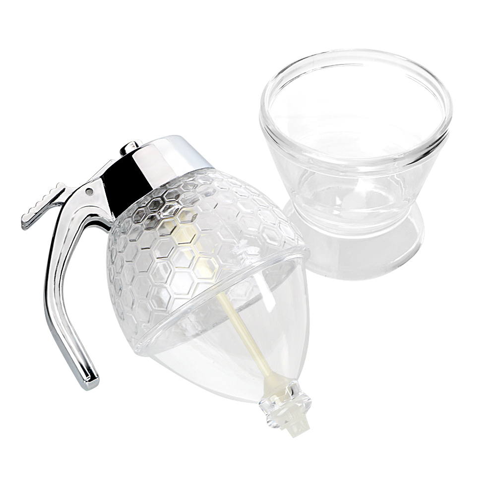 Condiment Squeeze Bottle - ขวดบีบใส่น้ำผึ้ง ขวดบีบ ขวดเก็บของ อุปกรณ์ครัว ถ้วยน้ำผลไม้ น้ำเชื่อม