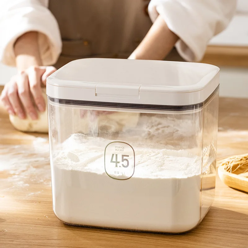 Food Storage Drums - ถังแป้งปิดผนึกที่เก็บอาหารในครัวเรือนเกรดกลองพิเศษป้องกันแมลงความชื้นความจุขนาดเล็กถังวัตถุประสงค์พิเศษ