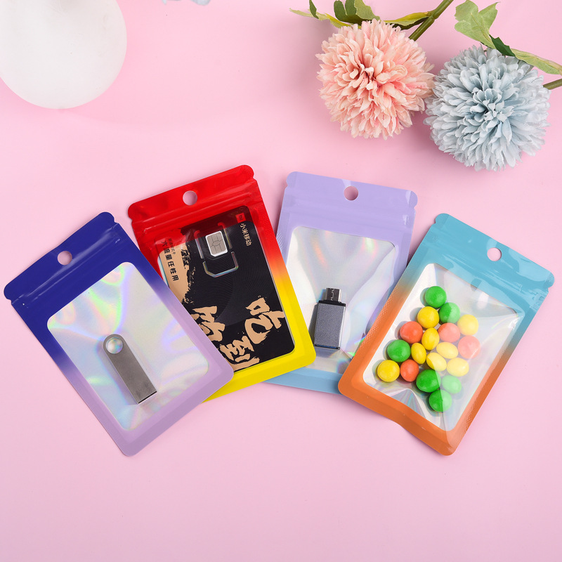 1000 ชิ้นเลเซอร์สีไล่โทนสีถุง  - Food Storage In Mylar Bags บทวิจารณ์และราคา