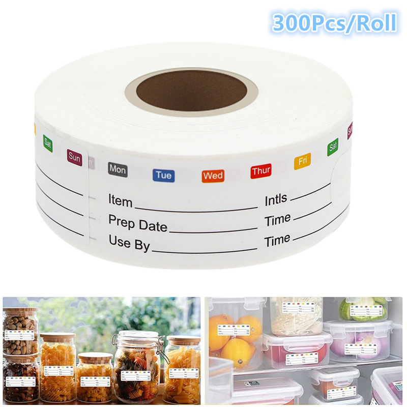 สติกเกอร์ติดอาหารในครัว 300 ชิ - Food Storage Expiration Dates บทวิจารณ์และราคา