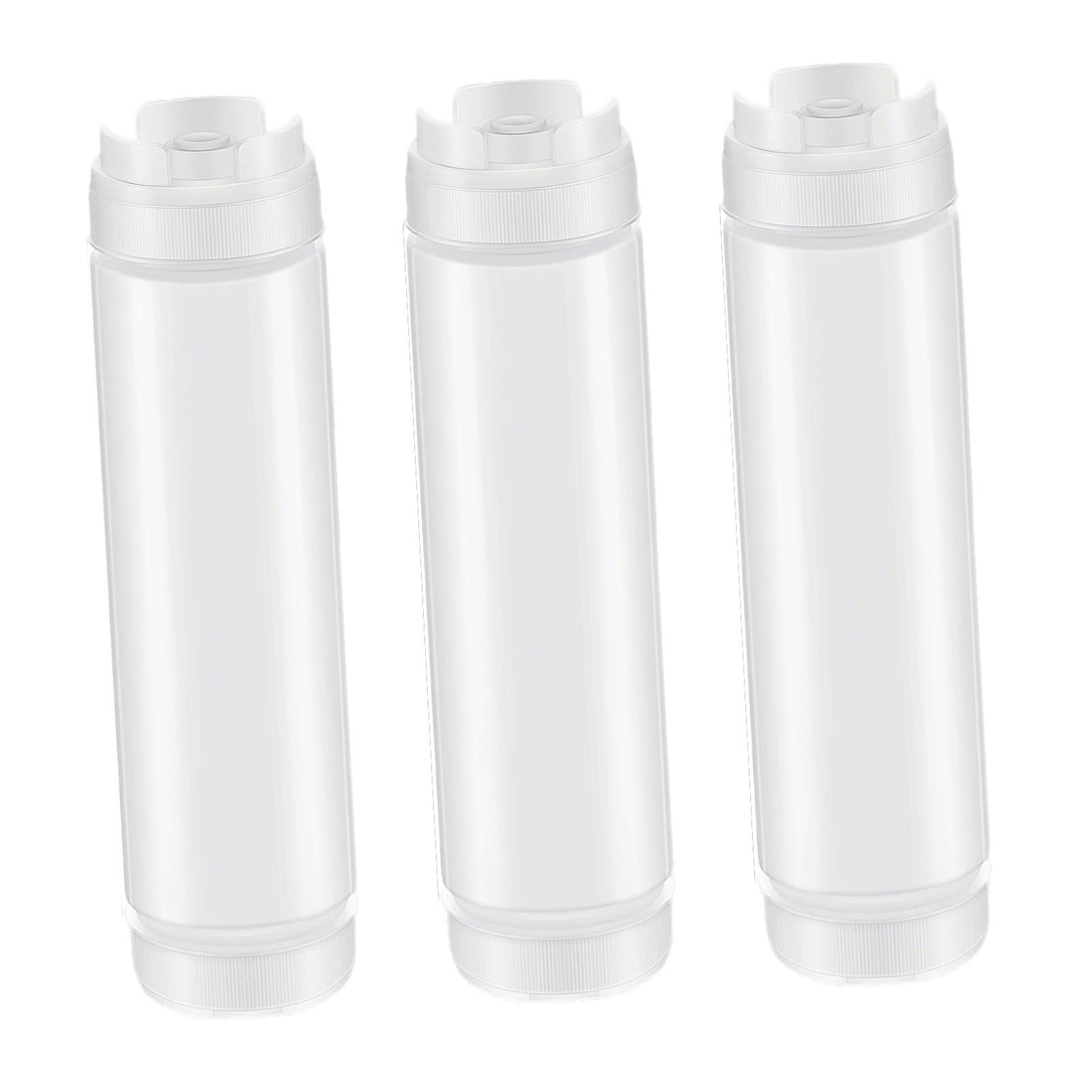 ขวดบีบซอส 3 ชิ้น ขวดเปล่าสำหรั - Condiment Squeeze Bottle บทวิจารณ์และราคา