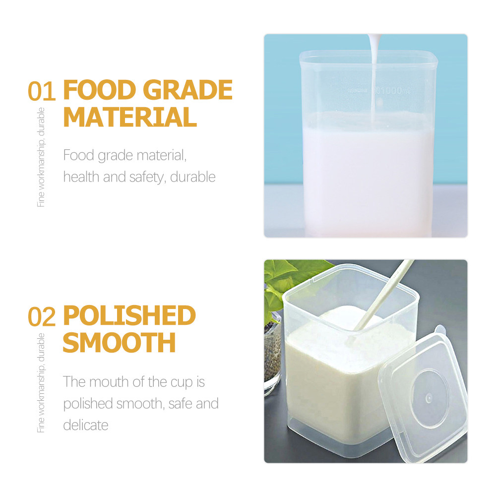 ชุดภาชนะหมักโยเกิร์ต 1 ชุด กล่ - Food Storage Containers Plastic Box บทวิจารณ์และราคา
