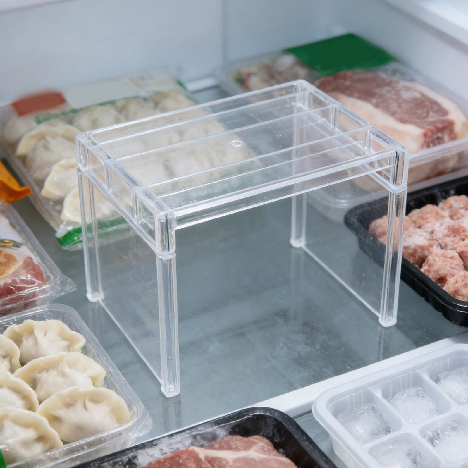 ชั้นวางของในตู้เย็นแบบใส 2 ชิ้ - Food Storage Freezer บทวิจารณ์และราคา