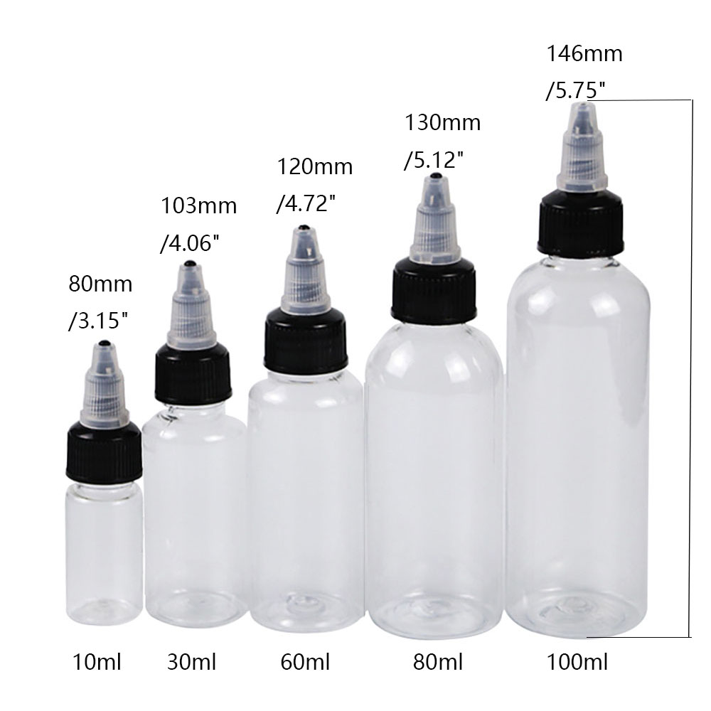 ขวดบีบซอสขนาด 10/30/60/80/100  - Condiment Squeeze Bottle บทวิจารณ์และราคา