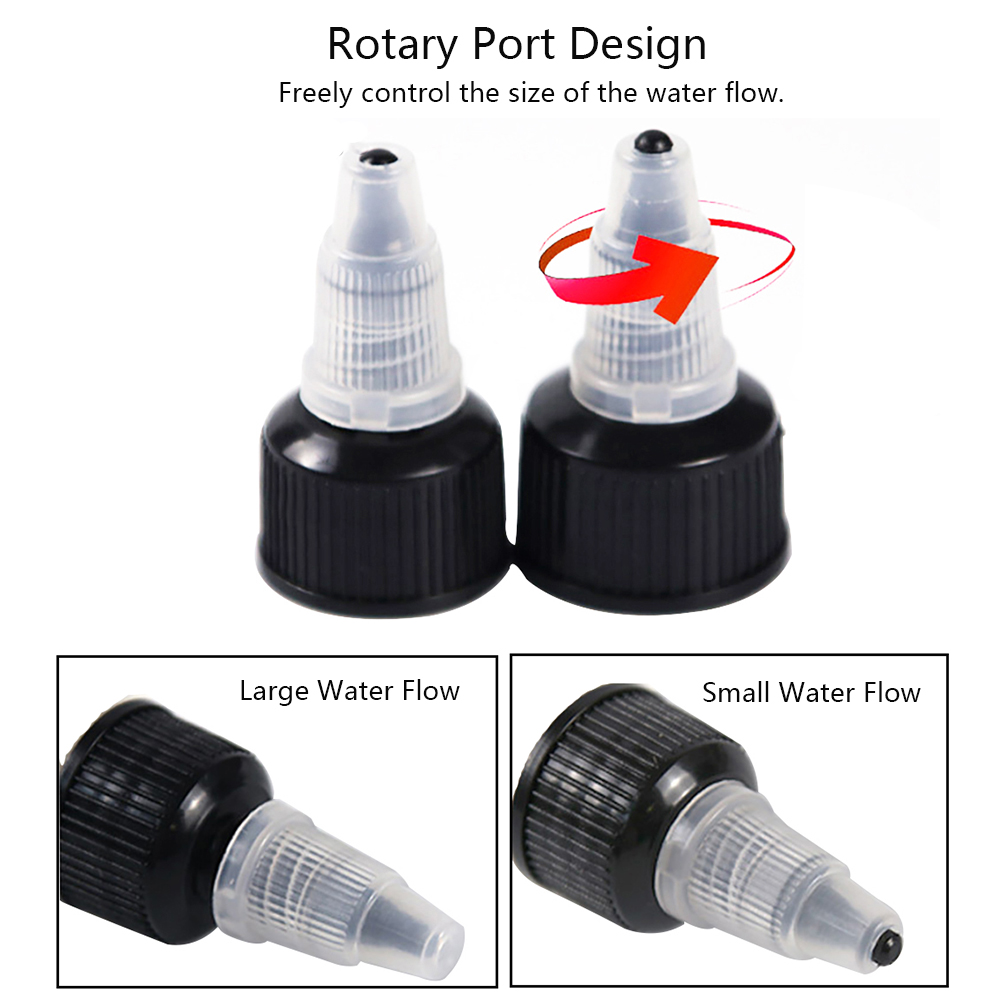 ขวดบีบซอสขนาด 10/30/60/80/100  - Condiment Squeeze Bottle บทวิจารณ์และราคา
