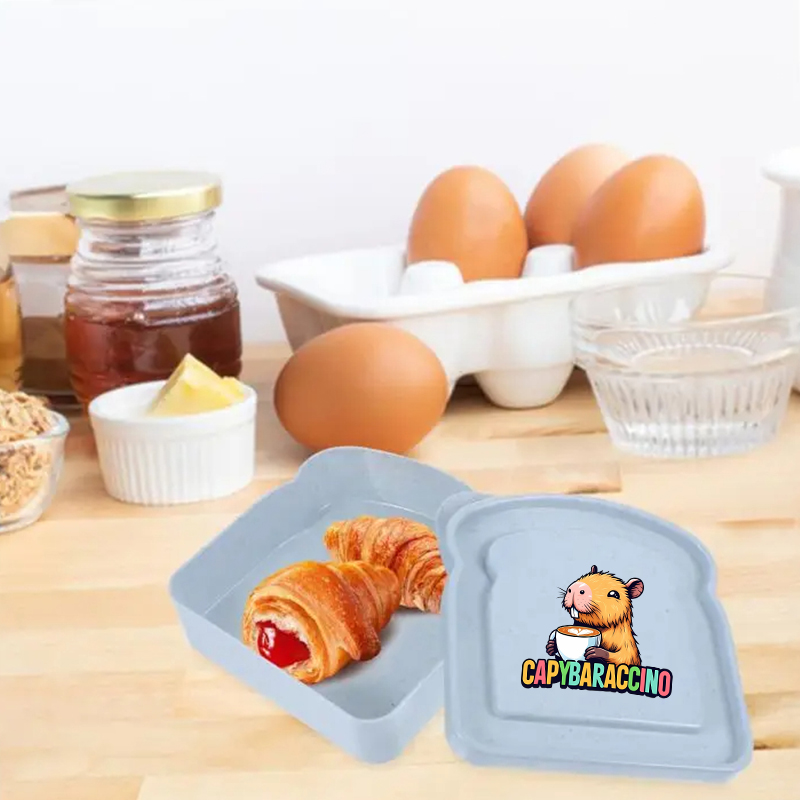 กล่องเก็บอาหารลายคาปิบารา สำหร - Food Storage Containers Plastic Box บทวิจารณ์และราคา