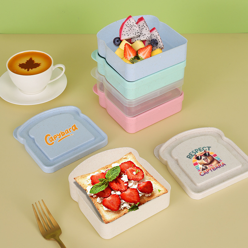 กล่องเก็บอาหารลายคาปิบารา สำหร - Food Storage Containers Plastic Box บทวิจารณ์และราคา