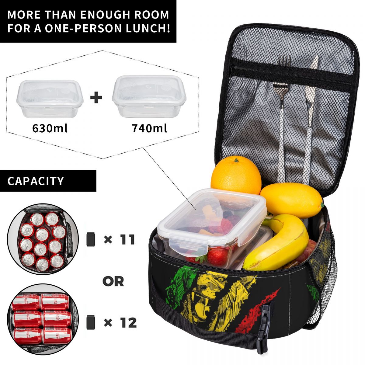 กระเป๋าใส่อาหารกลางวันลายสิงโต - Food Storage In Roots บทวิจารณ์และราคา