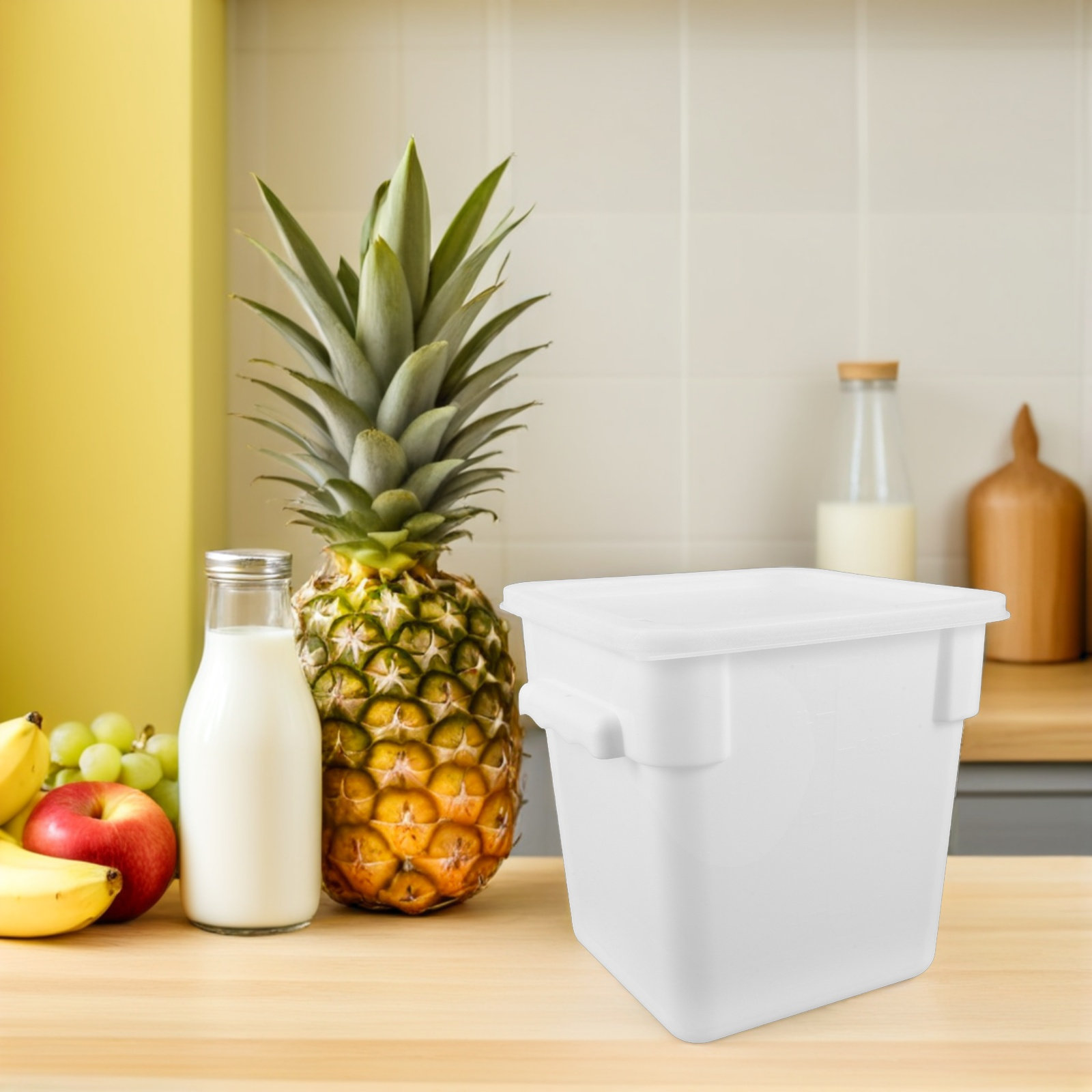 ภาชนะเก็บอาหารพลาสติกทรงสี่เหล - Food Storage Freezer บทวิจารณ์และราคา