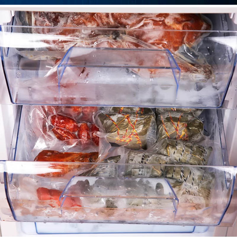 ม้วนฟิล์มซีลสูญญากาศแบบมีลาย ข - Food Storage Freezer บทวิจารณ์และราคา