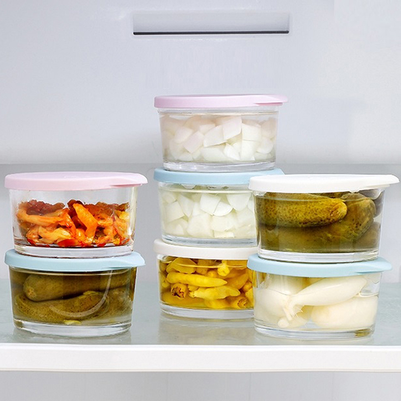 ● ภาชนะเก็บอาหารทรงกลมสำหรับใช - Food Storage Glass บทวิจารณ์และราคา