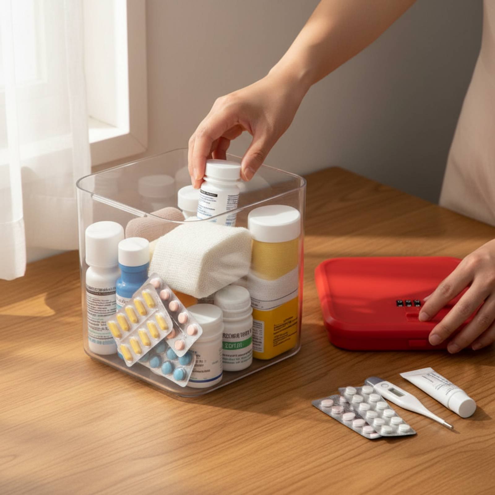 กล่องใส่ของแบบล็อคได้ กล่องเก็ - Food Storage Kitchen บทวิจารณ์และราคา