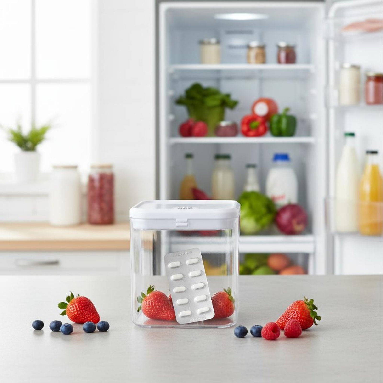 กล่องใส่ของแบบล็อคได้ กล่องเก็ - Food Storage Kitchen บทวิจารณ์และราคา