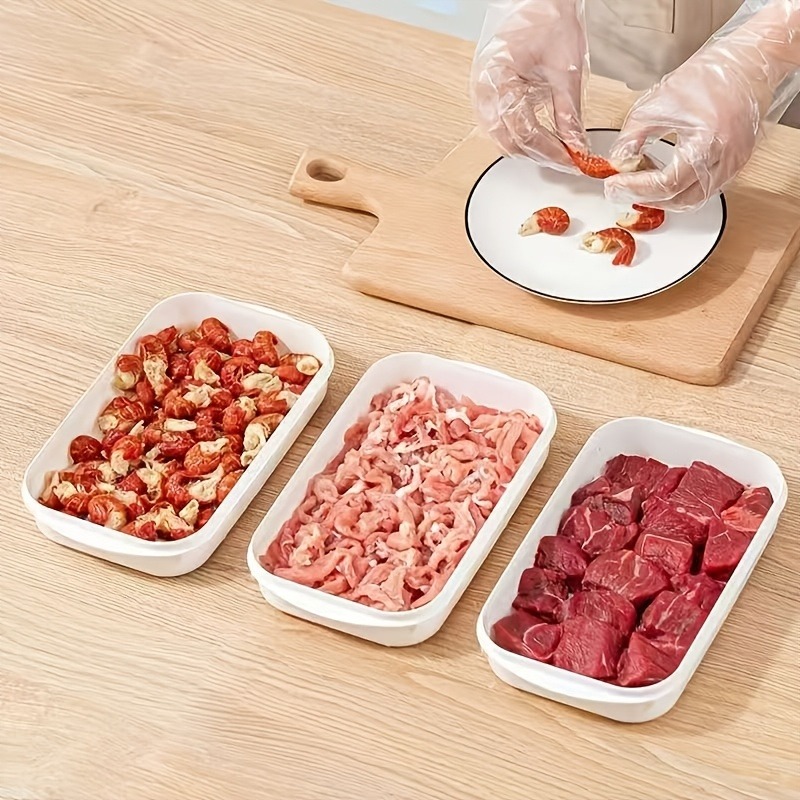 1/3/10PC ตู้เย็นแบบพกพา กล่องเ - Food Storage Containers Plastic Box บทวิจารณ์และราคา