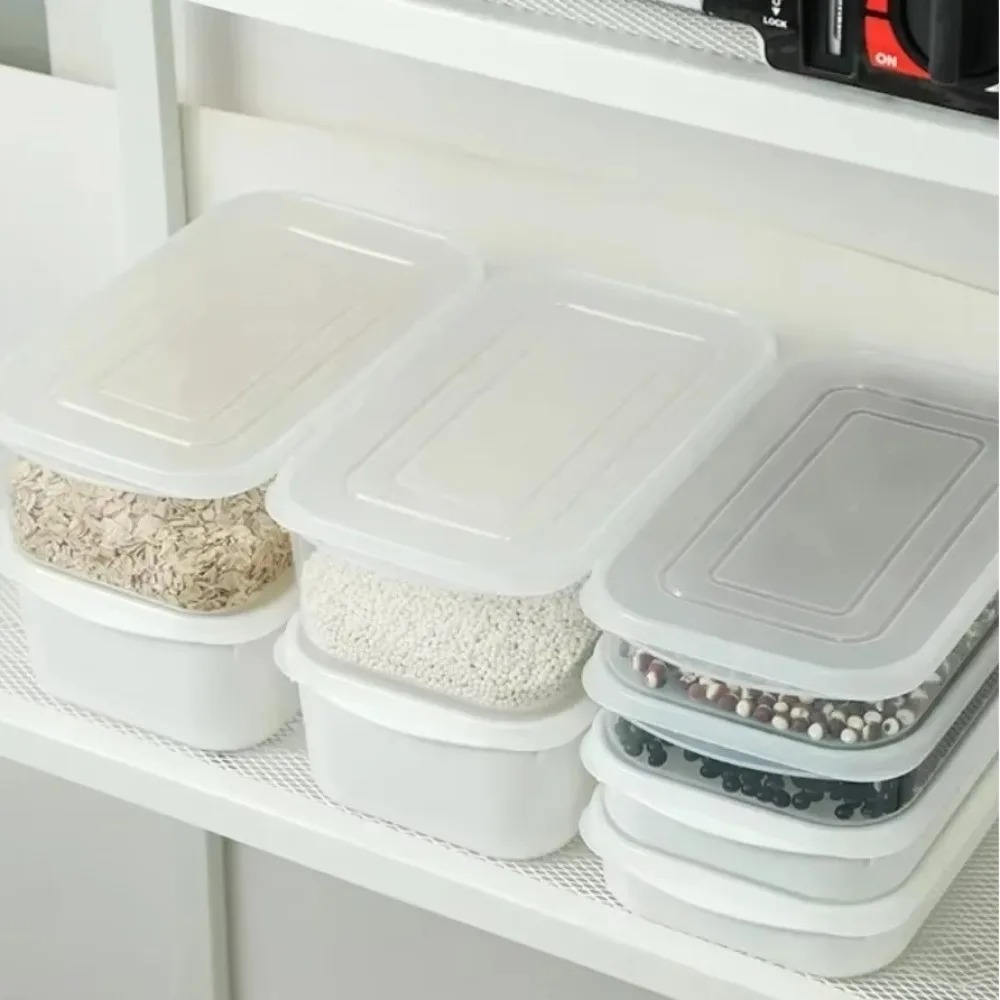 1/3/10PC ตู้เย็นแบบพกพา กล่องเ - Food Storage Containers Plastic Box บทวิจารณ์และราคา
