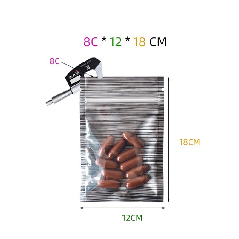2000 ชิ้น/ล็อต 4 ขนาด Reclosab - Food Storage In Mylar Bags บทวิจารณ์และราคา