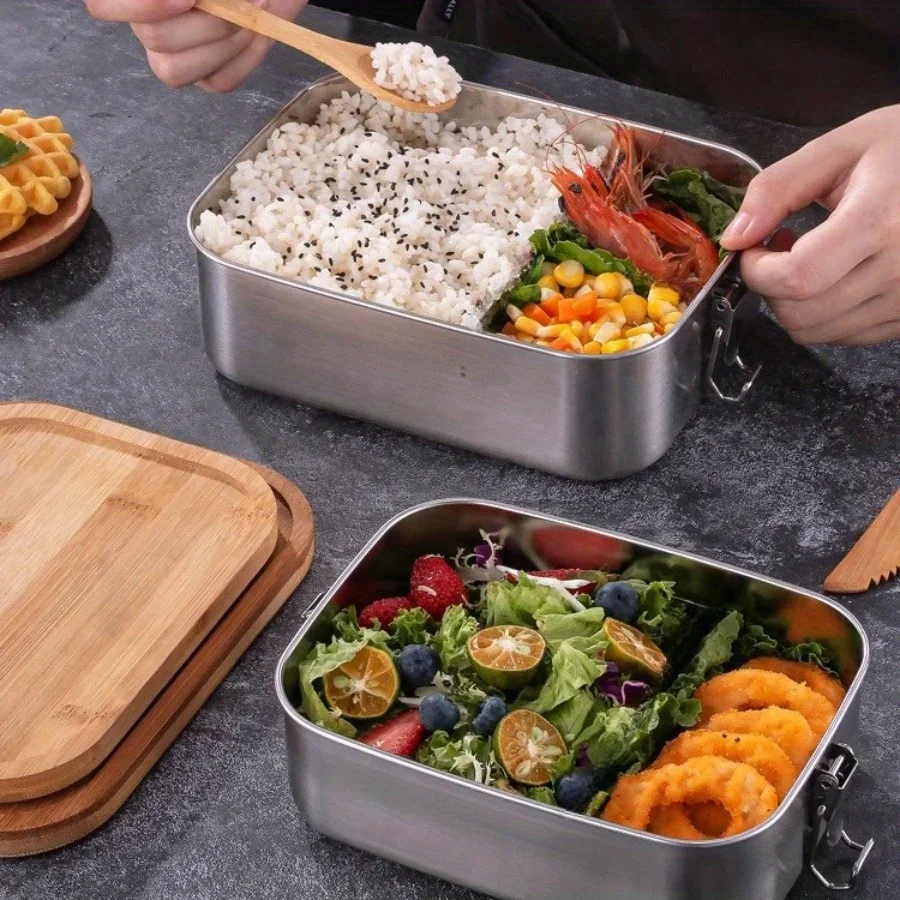 กล่องอาหารกลางวันสแตนเลส 304 ใ - Food Storage Oven Safe บทวิจารณ์และราคา