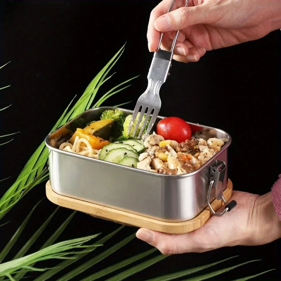 กล่องอาหารกลางวันสแตนเลส 304 ใ - Food Storage Oven Safe บทวิจารณ์และราคา