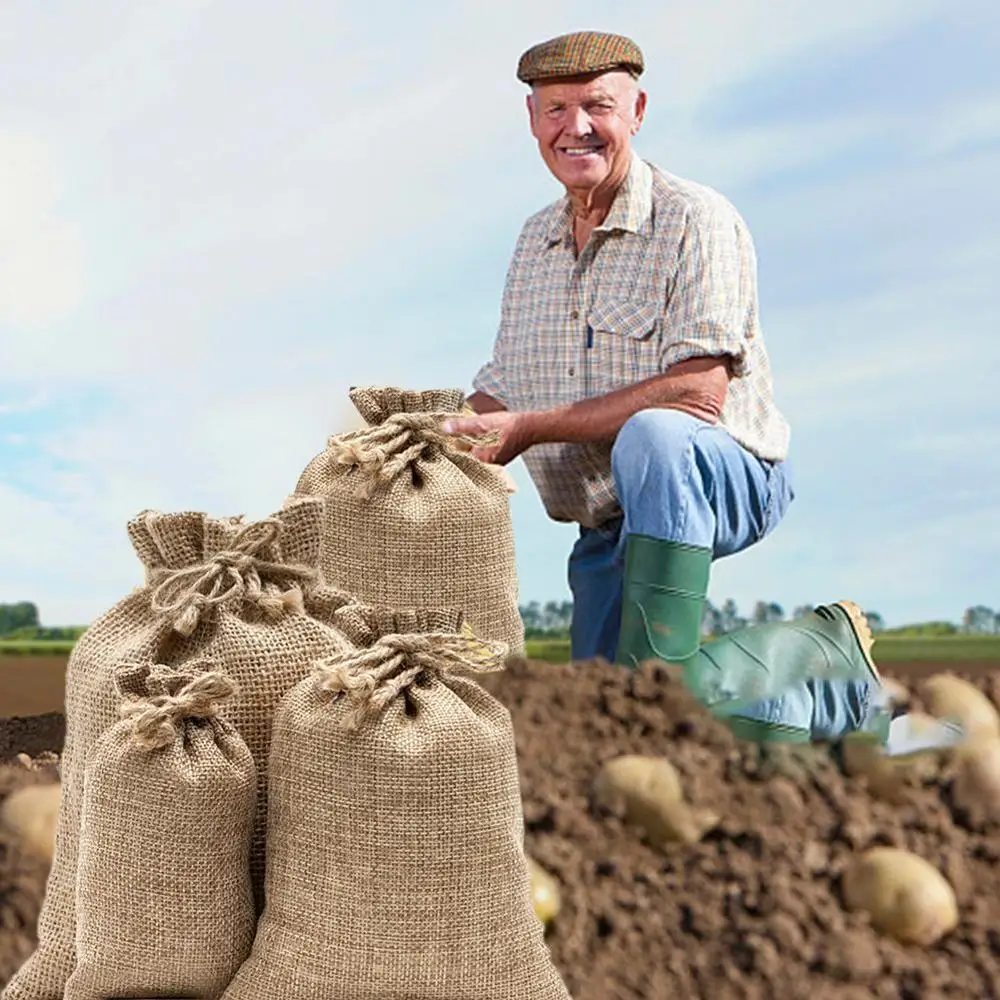 ถุงปอกระเจากระสอบธรรมชาติถุงใส - Food Storage In Roots บทวิจารณ์และราคา