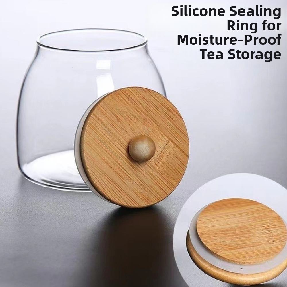 ภาชนะแก้วใสปิดสนิท ฝาไม้ขนาดให - Glass Food Storage Xl บทวิจารณ์และราคา