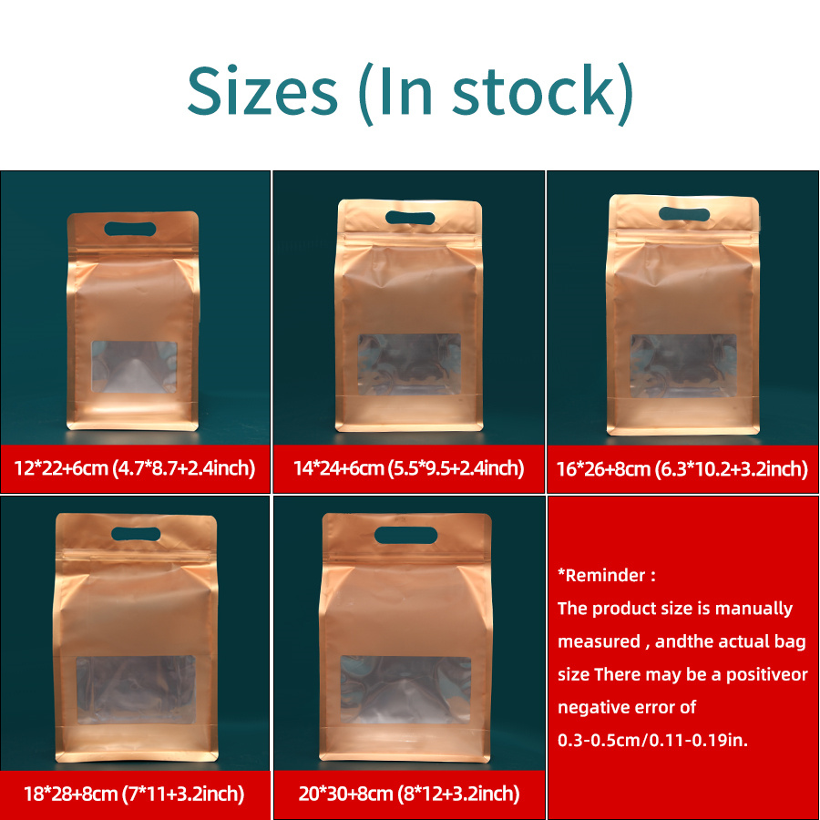 ถุงพลาสติกทรงแปดเหลี่ยมสีทองแบ - Food Storage Plastic บทวิจารณ์และราคา