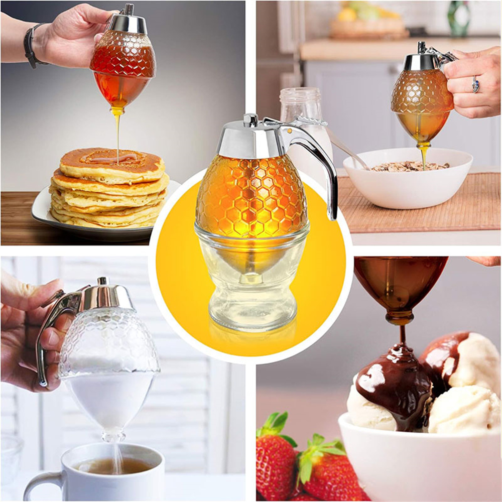ขวดจ่ายน้ำผึ้งแบบไม่หยด 1 ชิ้น - Condiment Squeeze Bottle บทวิจารณ์และราคา