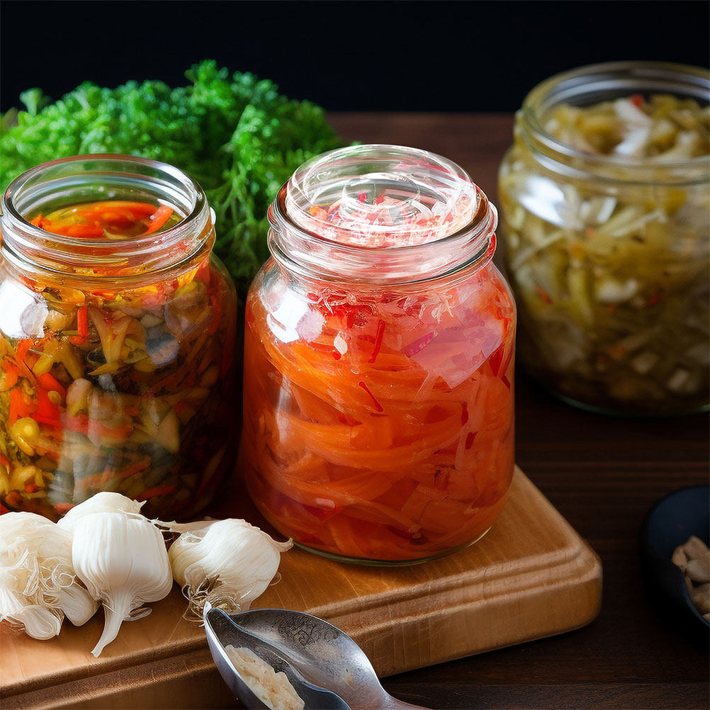 ตุ้มถ่วงแก้วปากกว้าง 2 ชิ้น สำ - Food Storage Glass บทวิจารณ์และราคา