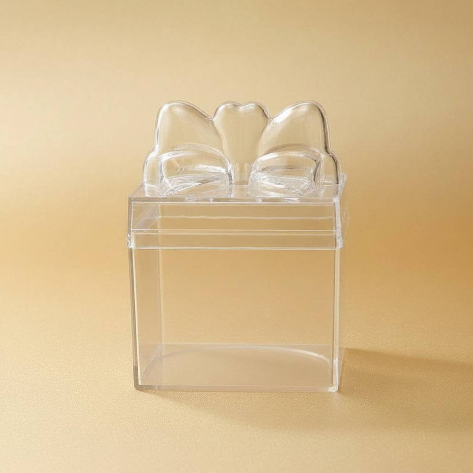 กล่องขนมพลาสติกใสพร้อมริบบิ้น  - Food Storage Plastic บทวิจารณ์และราคา