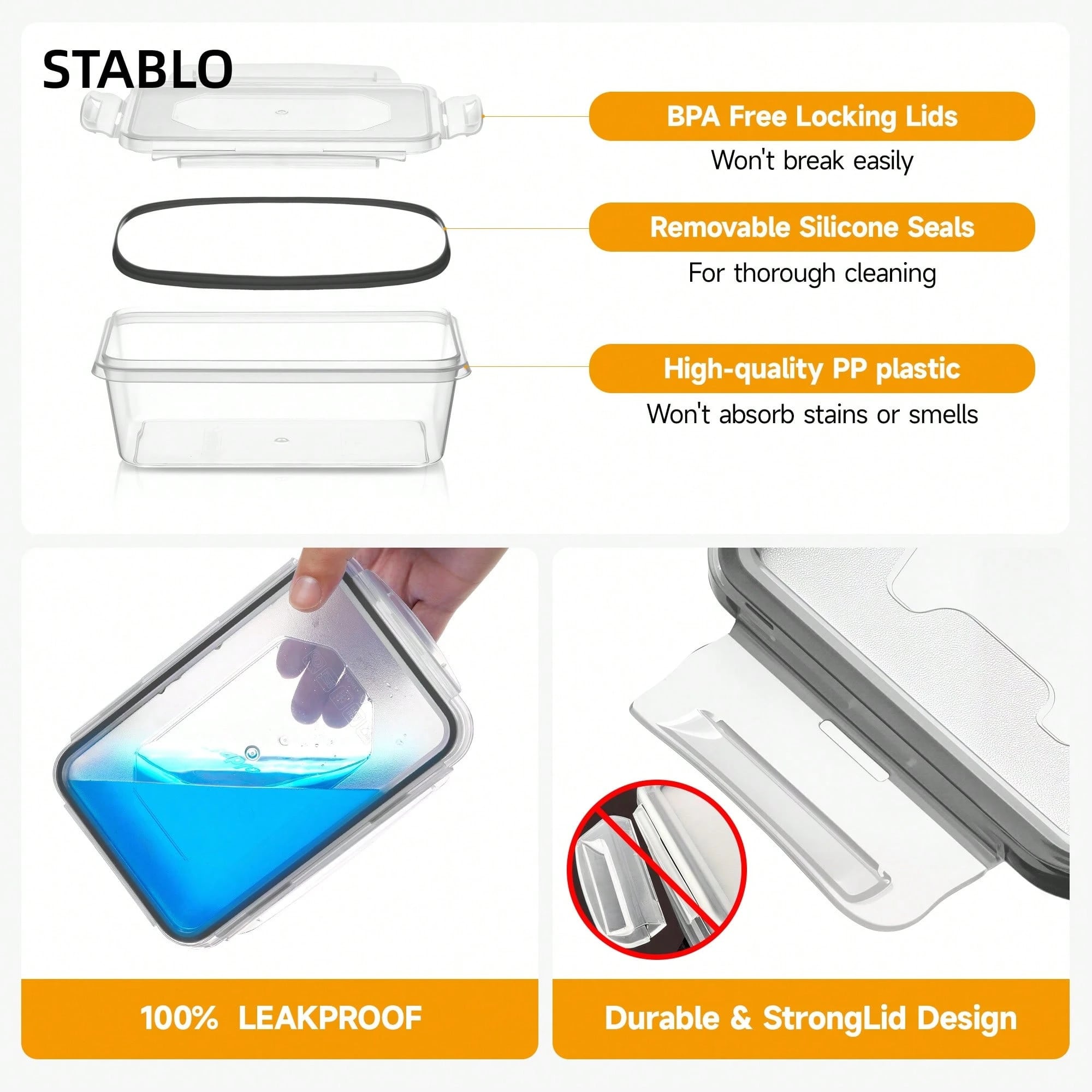 กล่องเก็บอาหารพลาสติกปิดผนึก 1 - Food Storage Freezer บทวิจารณ์และราคา