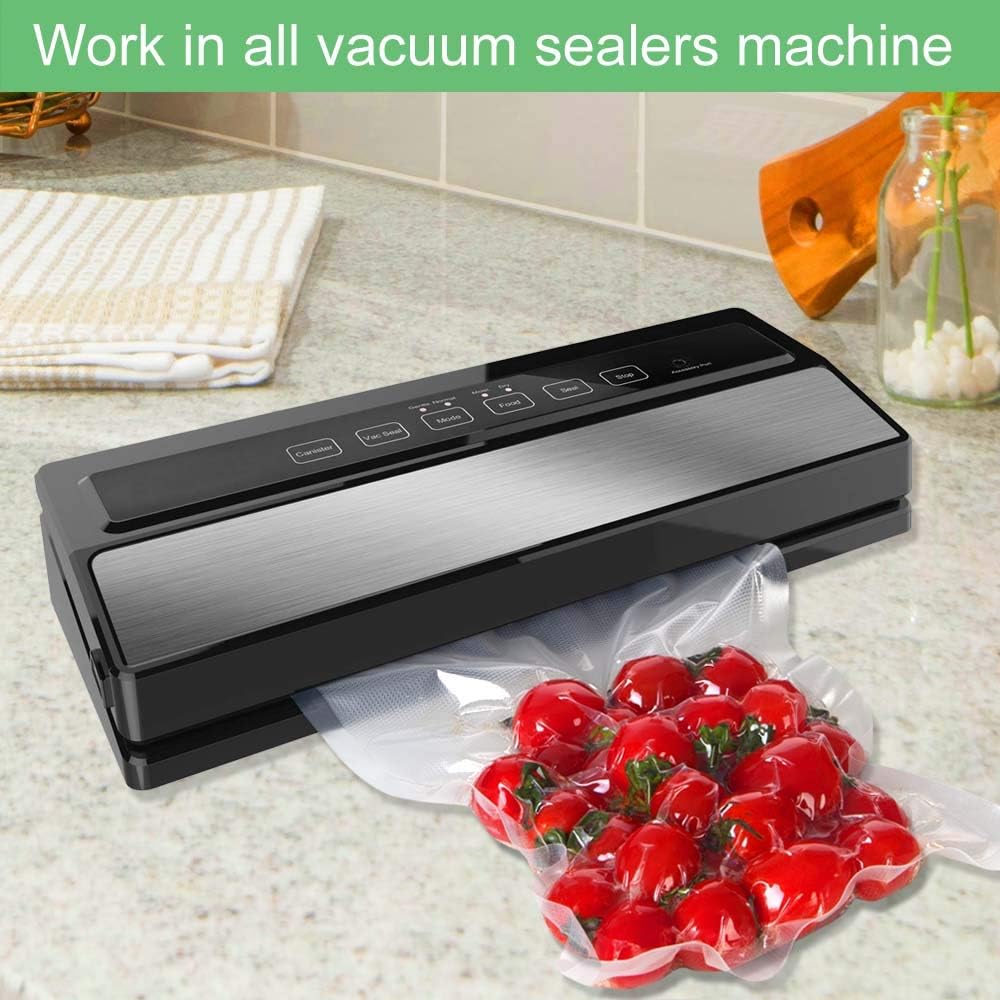 ม้วนถุงซีลสูญญากาศแบบหนาพิเศษพ - Food Storage Vacuum Bags บทวิจารณ์และราคา