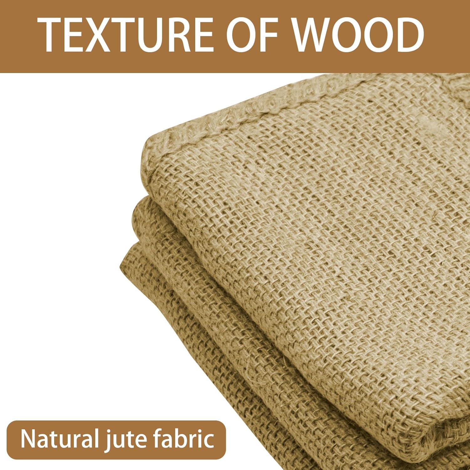 1PC ธรรมชาติ Jute Burlap กระสอ - Food Storage In Roots บทวิจารณ์และราคา
