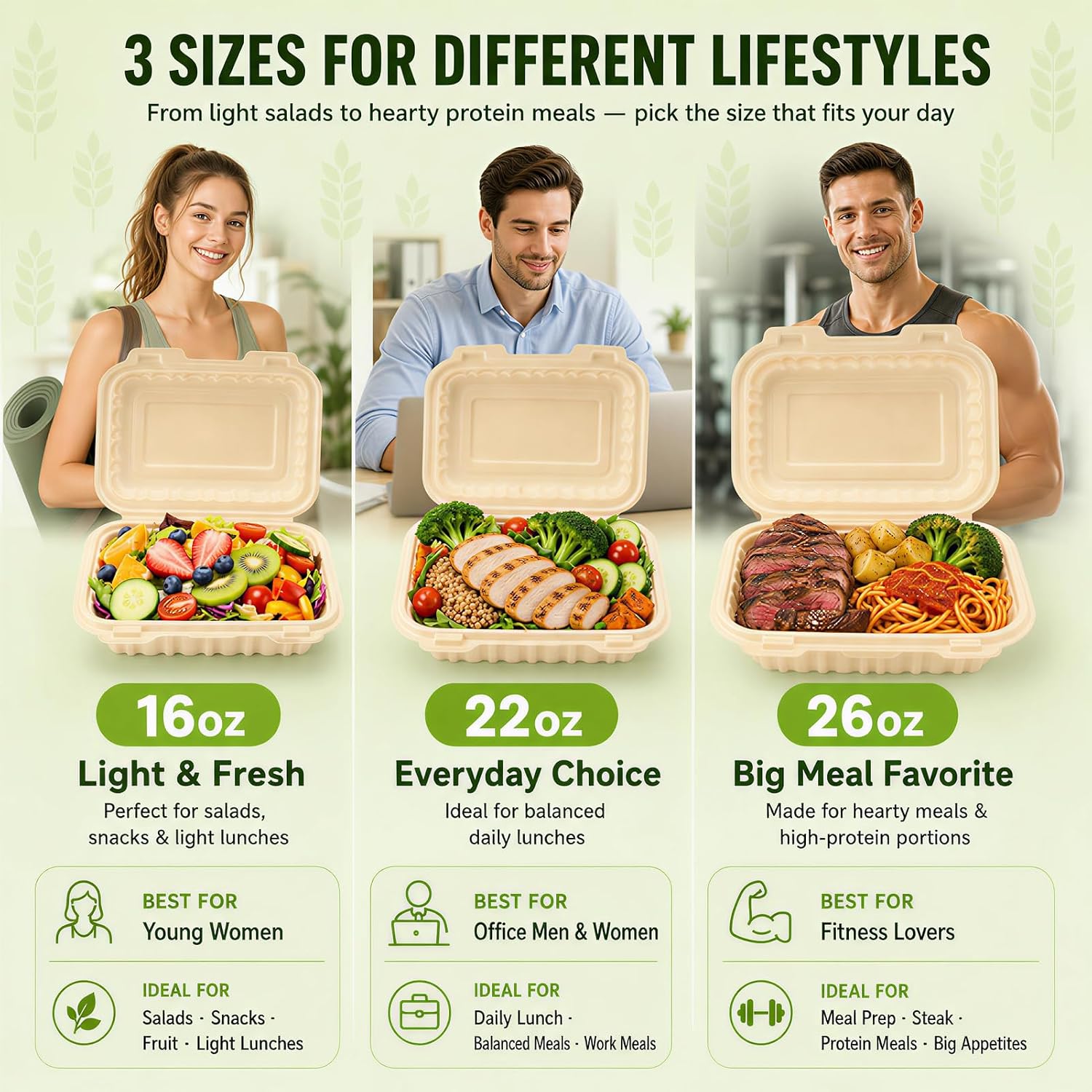 กล่องใส่อาหารแบบฝาพับขนาด 16 อ - Food Storage Oven Safe บทวิจารณ์และราคา