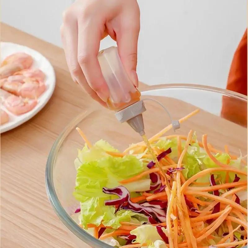 ขวดบีบซอสแบบพกพาขนาดเล็ก ขวดบี - Condiment Squeeze Bottle บทวิจารณ์และราคา