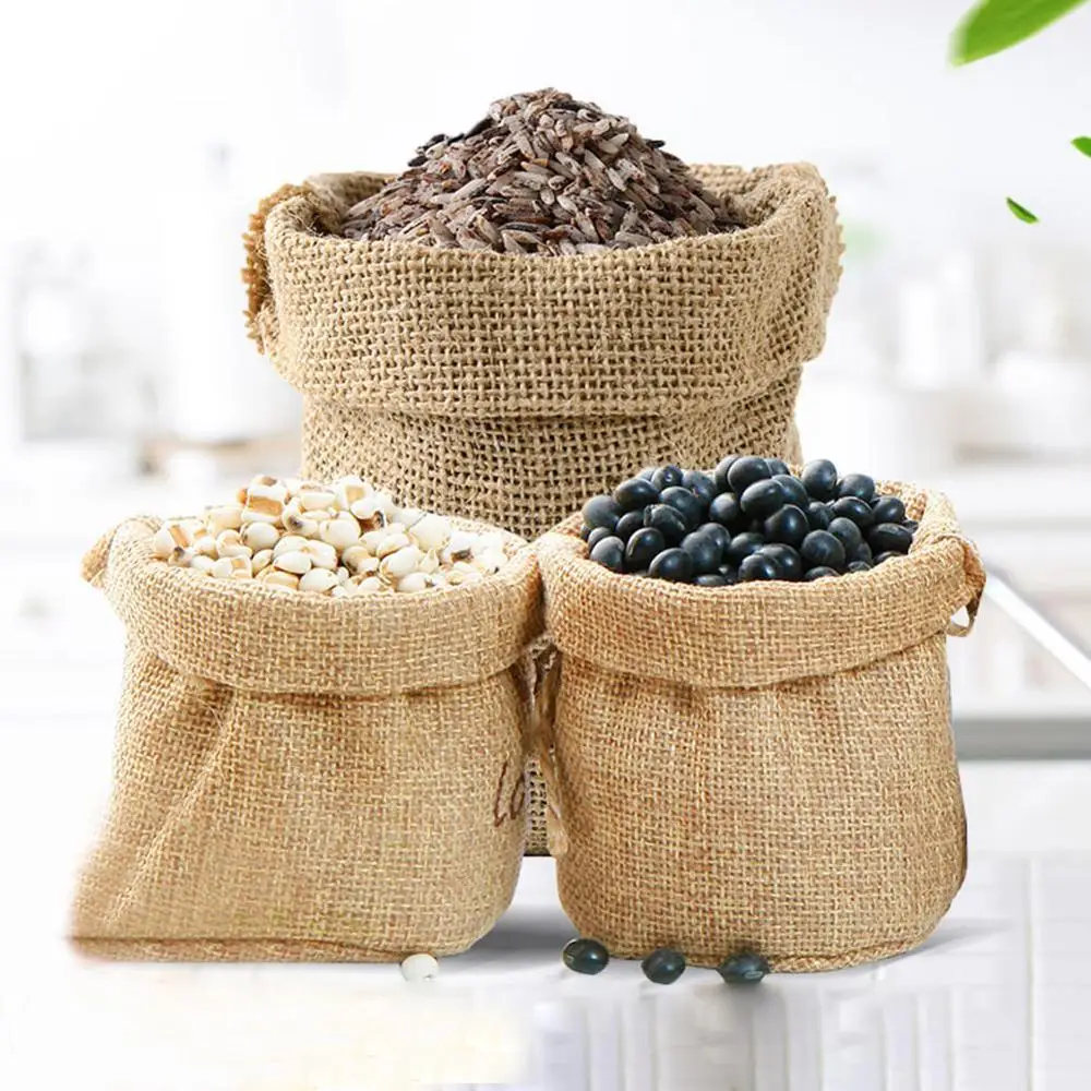 ถุงกระสอบป่านสำหรับใส่ผัก ถุงเ - Food Storage In Roots บทวิจารณ์และราคา