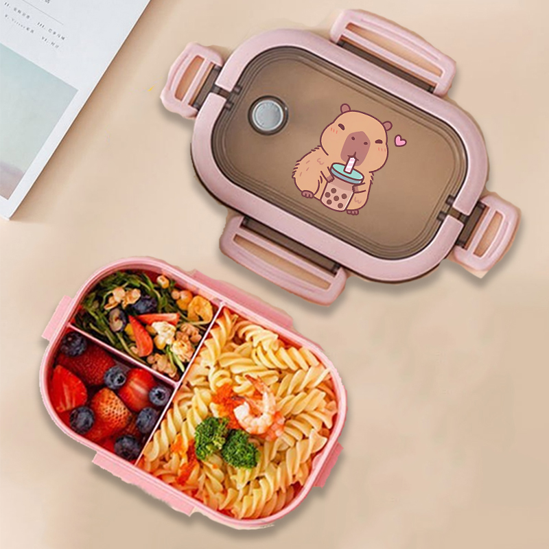 กล่องข้าวกลางวันลายคาปิบาร่า ล - Food Storage Kitchen บทวิจารณ์และราคา