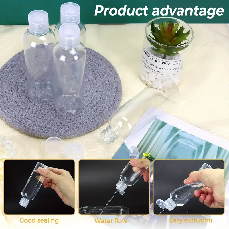 1/3/5/10Pcs 50ML 100ML พลาสติก - Condiment Squeeze Bottle บทวิจารณ์และราคา