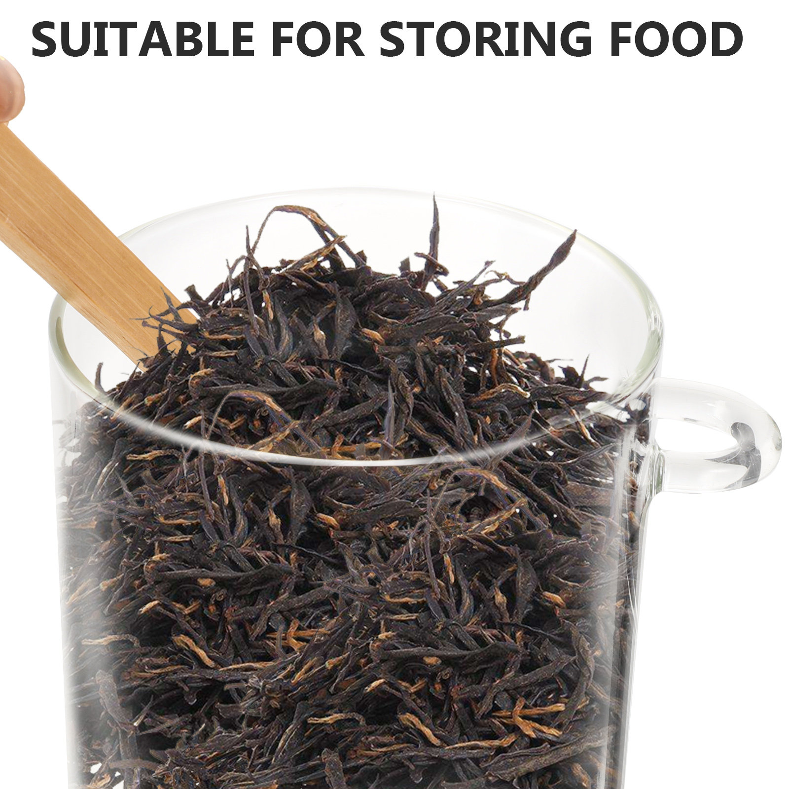 2 ชิ้น ภาชนะเก็บแป้งน้ำตาล โถใ - Food Storage Glass บทวิจารณ์และราคา
