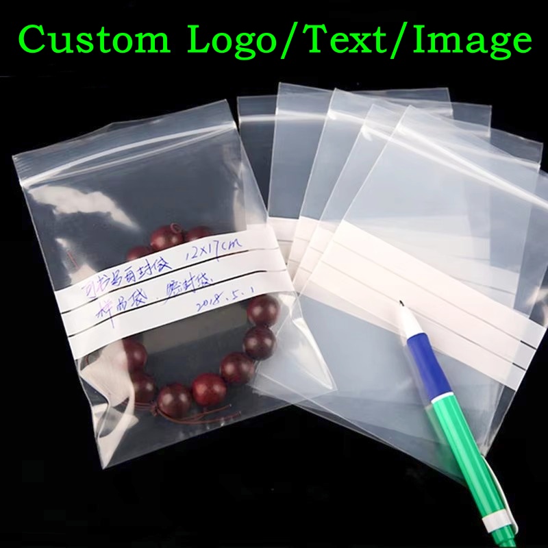 ถุงซิปล็อคใสพลาสติก PE 200 ชิ้ - Food Storage Zip Bags บทวิจารณ์และราคา
