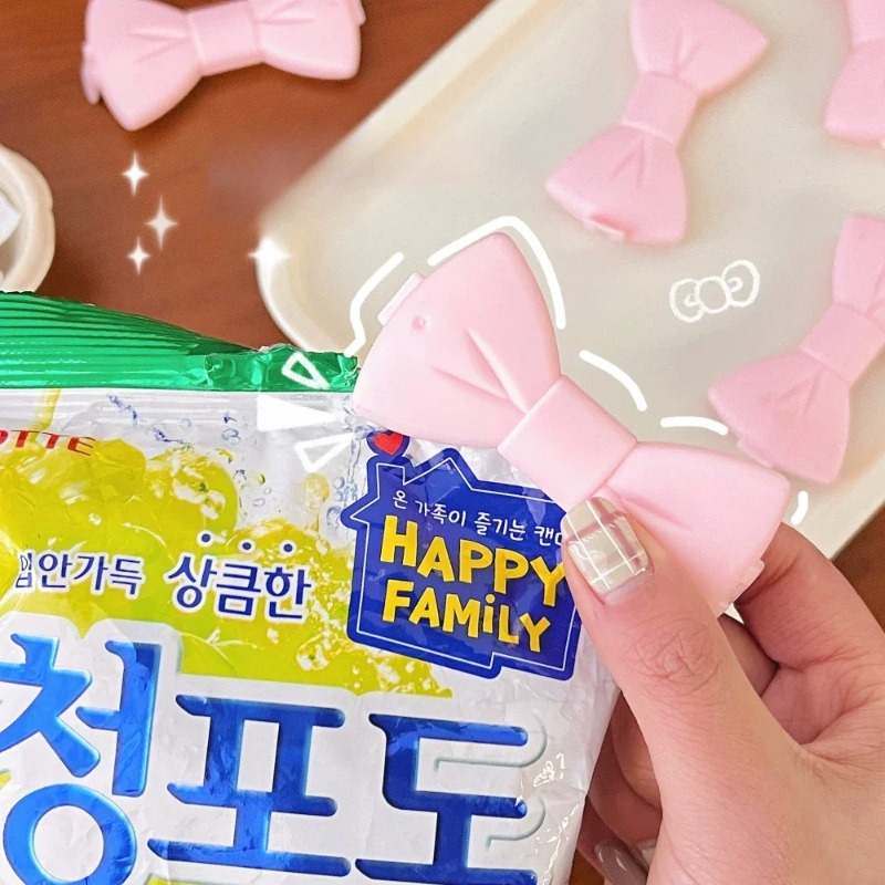 คลิปหนีบถุงอาหารน่ารัก 5 ชิ้น  - Food Storage Zip Bags บทวิจารณ์และราคา