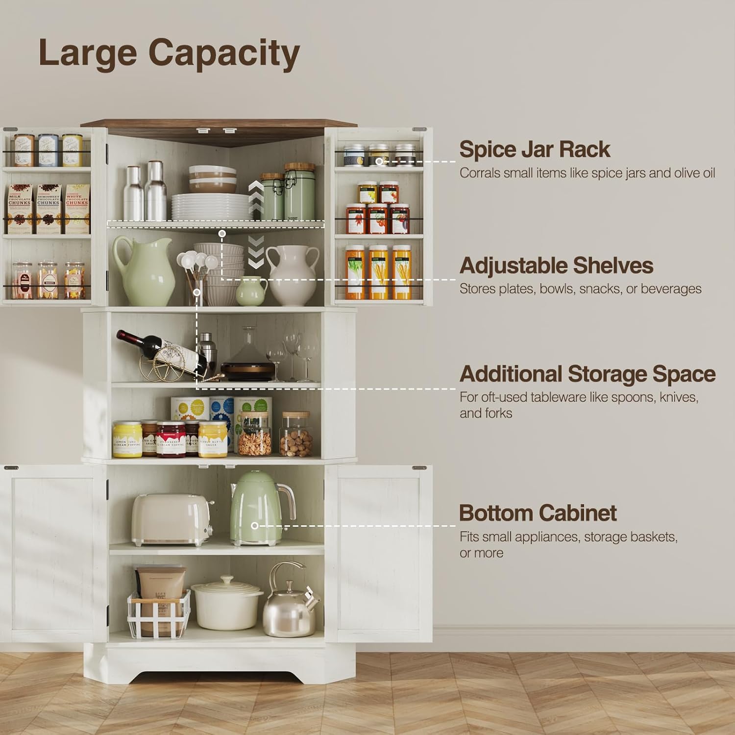 # ตู้เก็บของเข้ามุม, ตู้เก็บขอ - Food Storage In Cabinets บทวิจารณ์และราคา