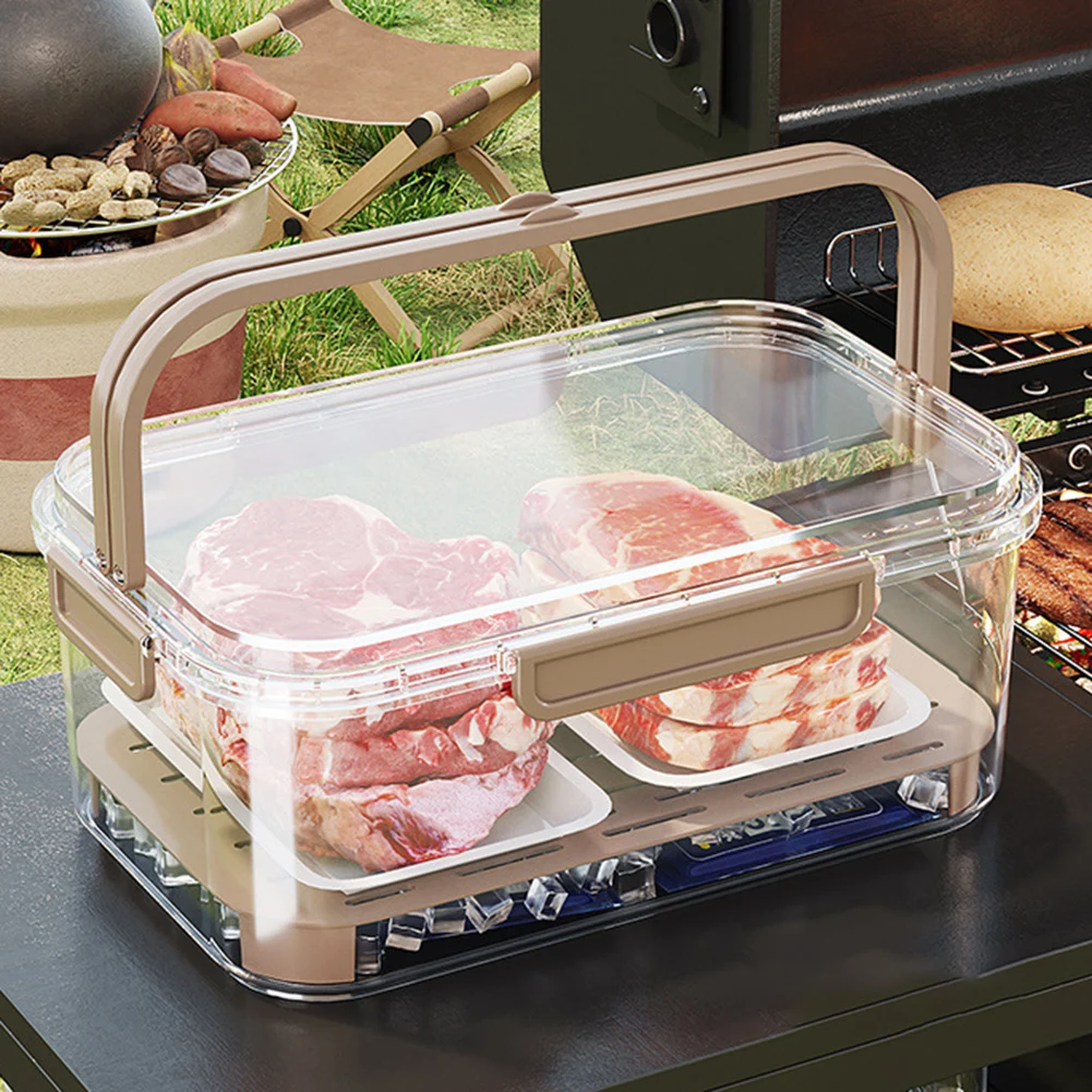 ภาชนะเก็บอาหารแบบพกพาขนาดใหญ่ค - Food Storage Containers Plastic Box บทวิจารณ์และราคา