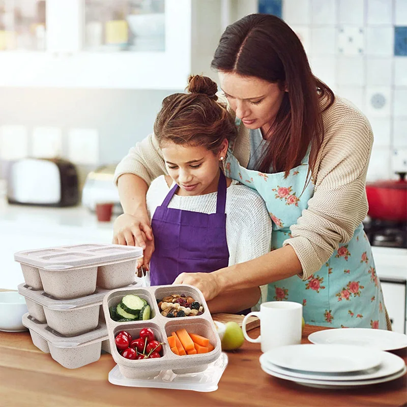 กล่องเก็บอาหาร4ช่องช่องใส่ตู้เ - Food Storage Freezer บทวิจารณ์และราคา