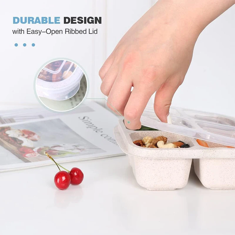 กล่องเก็บอาหาร4ช่องช่องใส่ตู้เ - Food Storage Freezer บทวิจารณ์และราคา